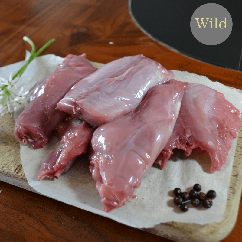 wild rabbit meat